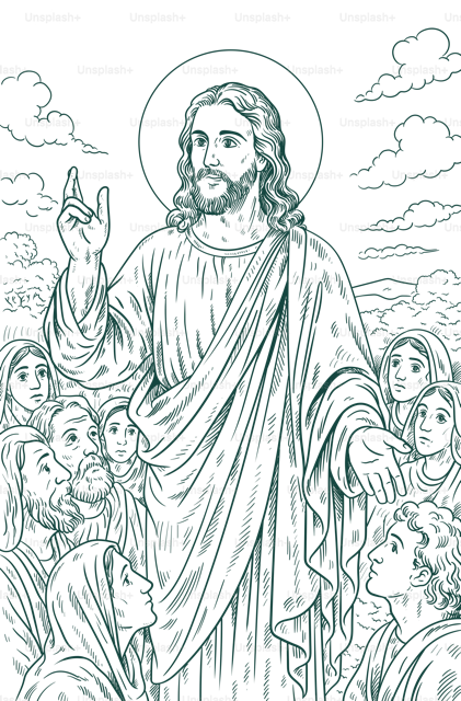 Ilustração de Jesus